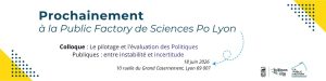 Colloque Master EPPP - IEP Lyon