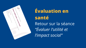 SFE_GT Évaluation en santé